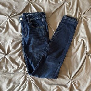 American Eagle Outfitters Dark Blue Jeggings